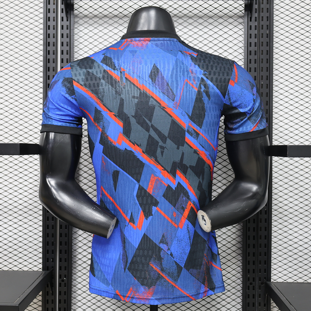 World Cup 2026 Croatia Soccer Jersey Blue Special Edition Shirt - Player Version
