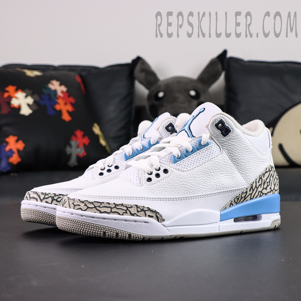 Jordan 3 Retro 'UNC'