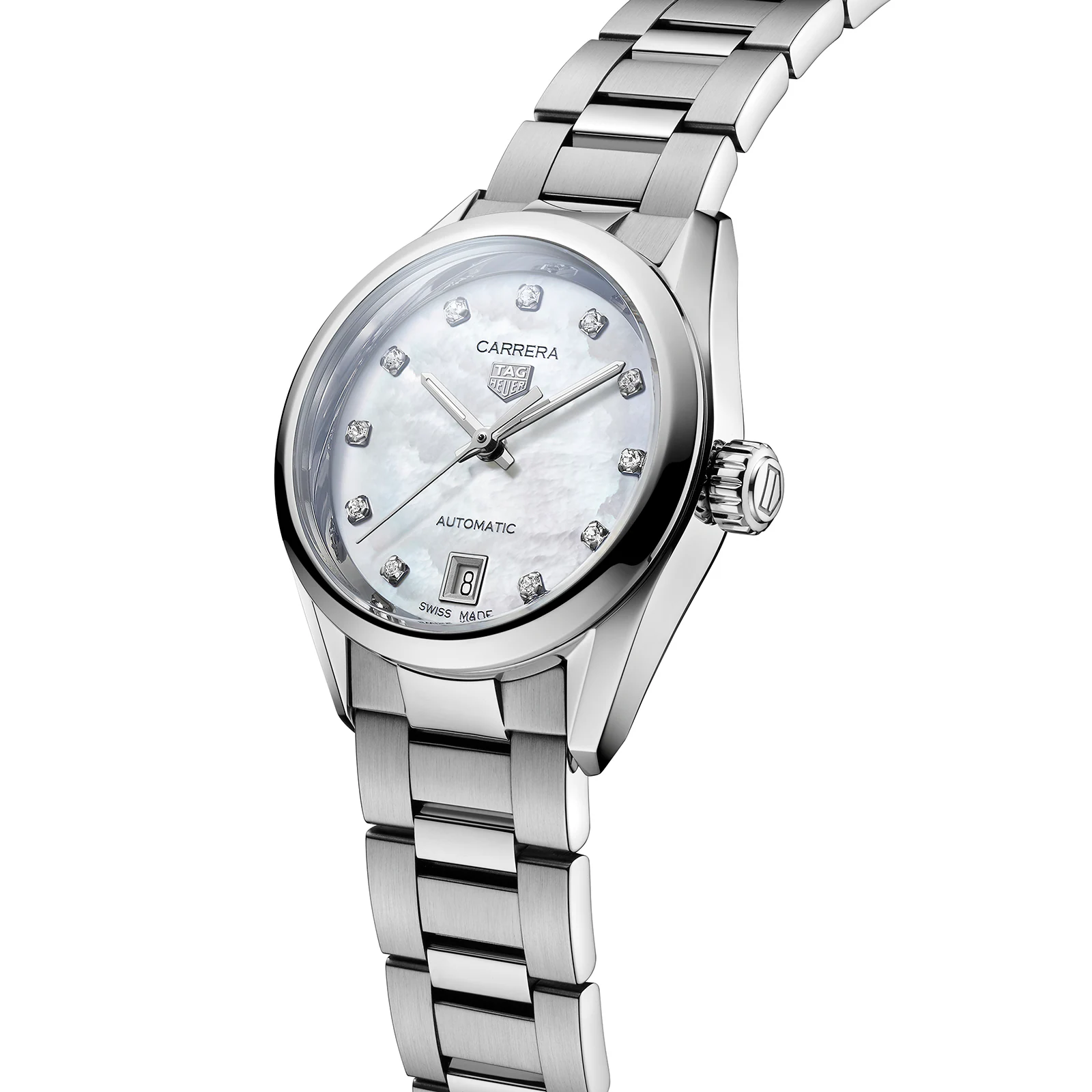 [2026 Mirror Grade]TAG Heuer Carrera Three-Hand 29mm Automatic Ladies Watch WBN2412.BA0621