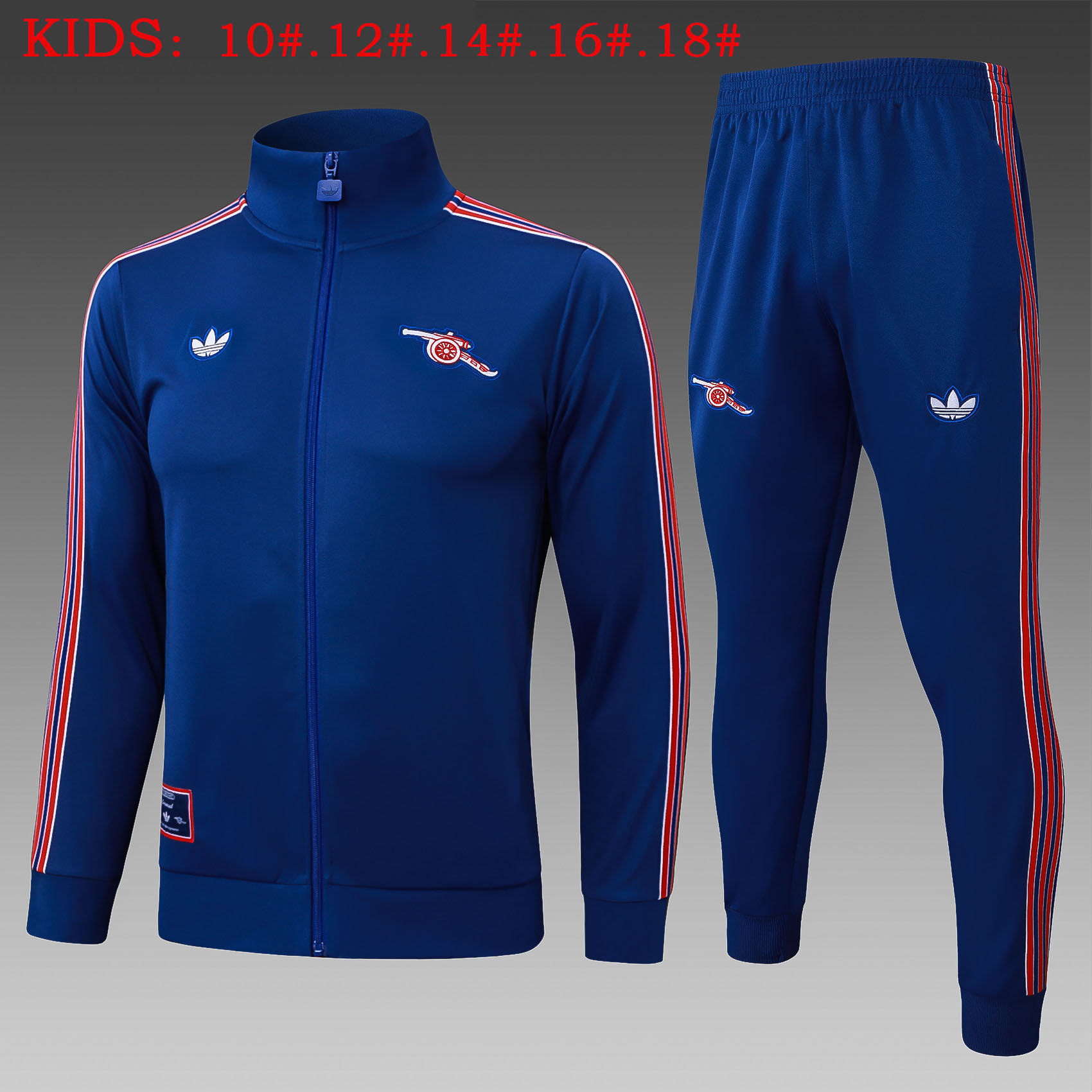 Kids Arsenal Training Kit (Jacket+Pants) Blue 2025/26