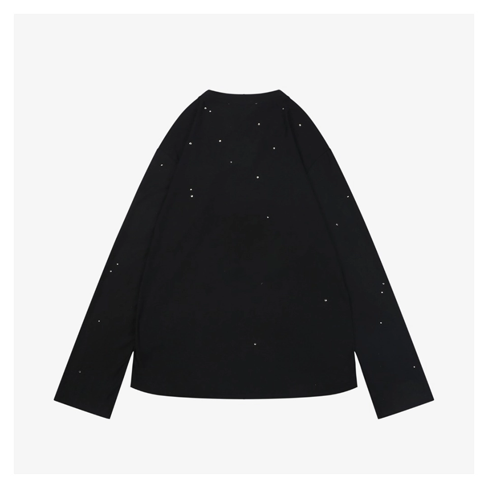 Acne Studios 1996 Mirror Logo Rhinestone Shirt