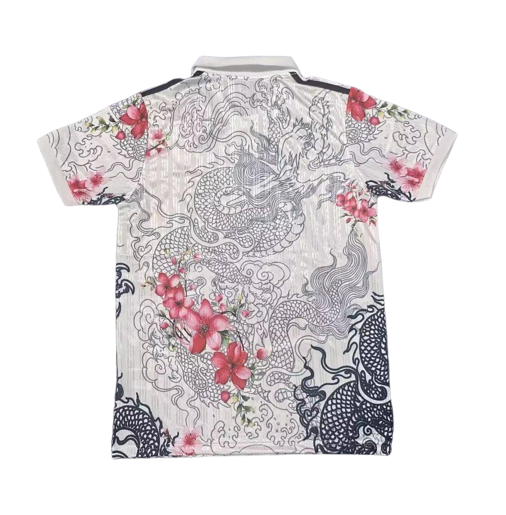 Real Madrid Soccer Jersey Flower & Dragon Special Edition Shirt 2025/26 - Fan Version