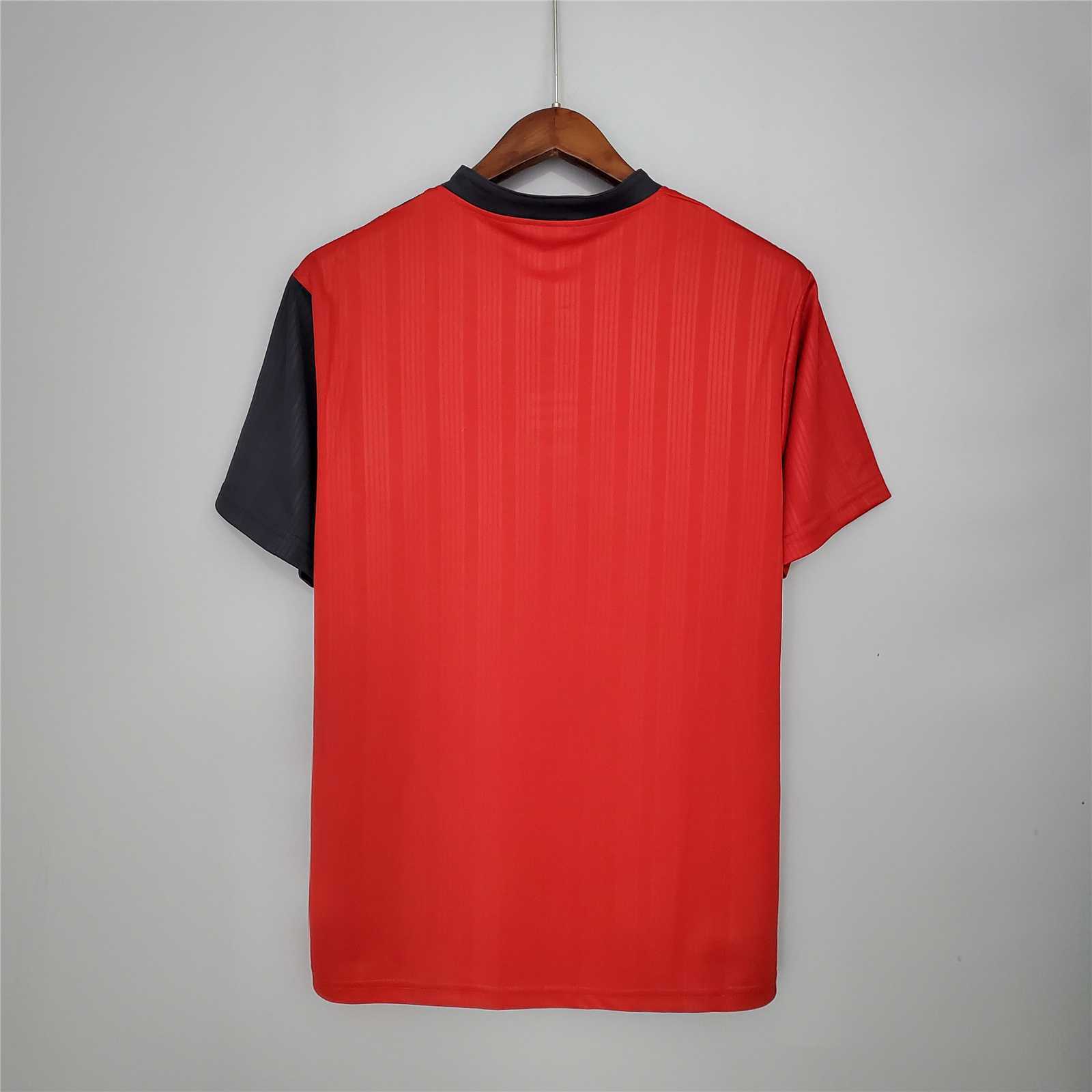 Spain Retro Football Jersey Home Custom Shirt 1996
