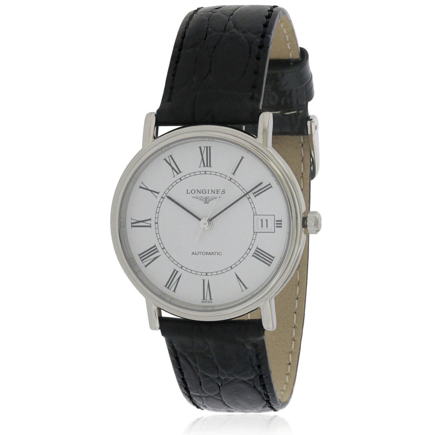 [2026 Mirror Grade]Longines Men's L48214112 La Grande Classique Black Leather Watch