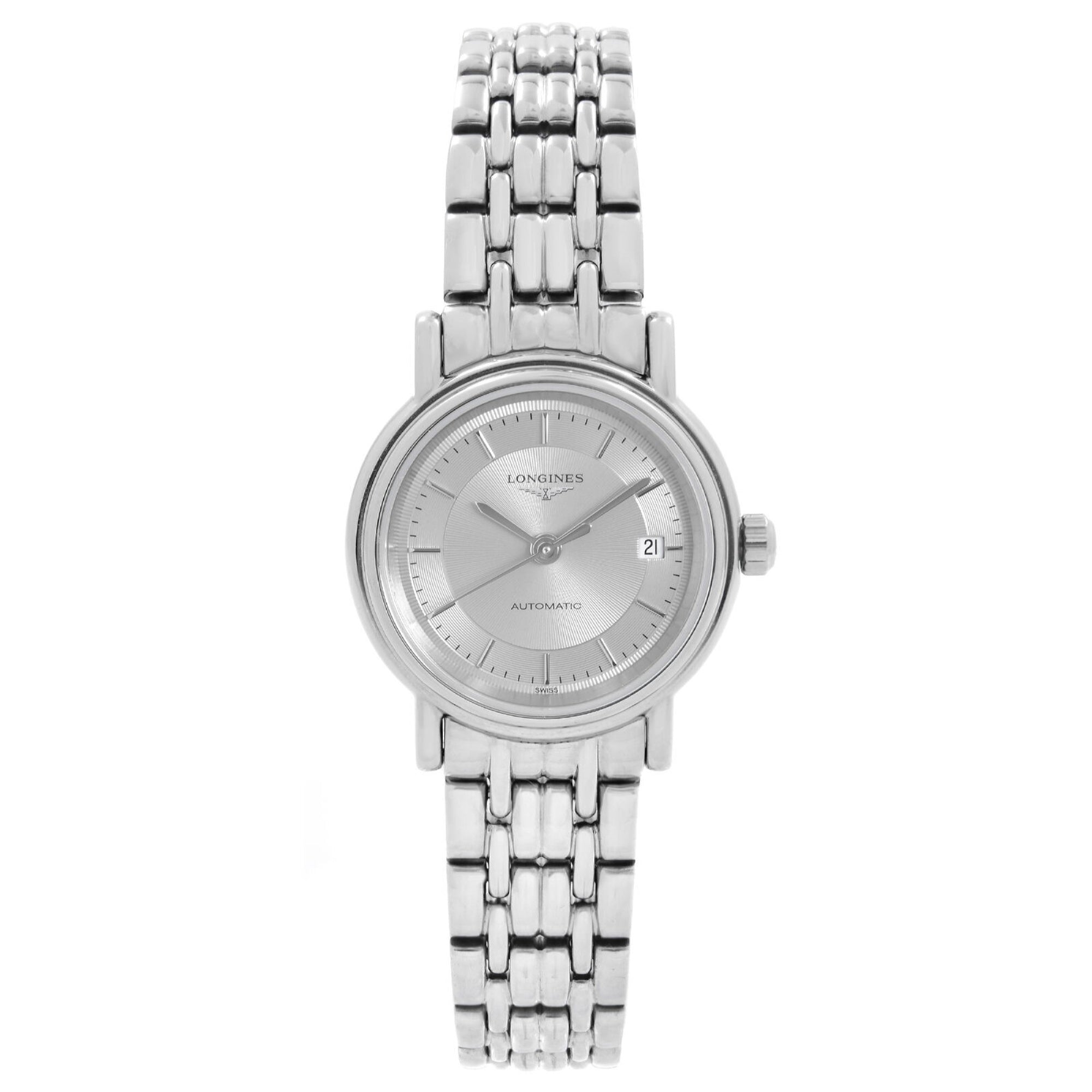 [2026 Mirror Grade]Longines Men's L4.321.4.78.6 Presence Stainless Steel Watch