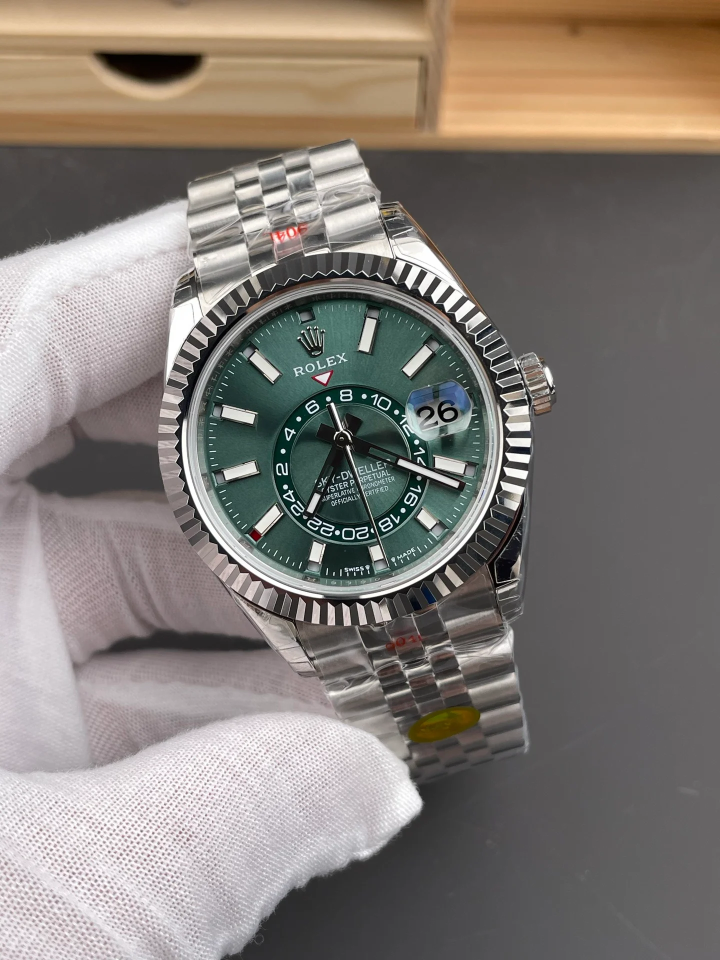 Sky-Dweller Green Dial