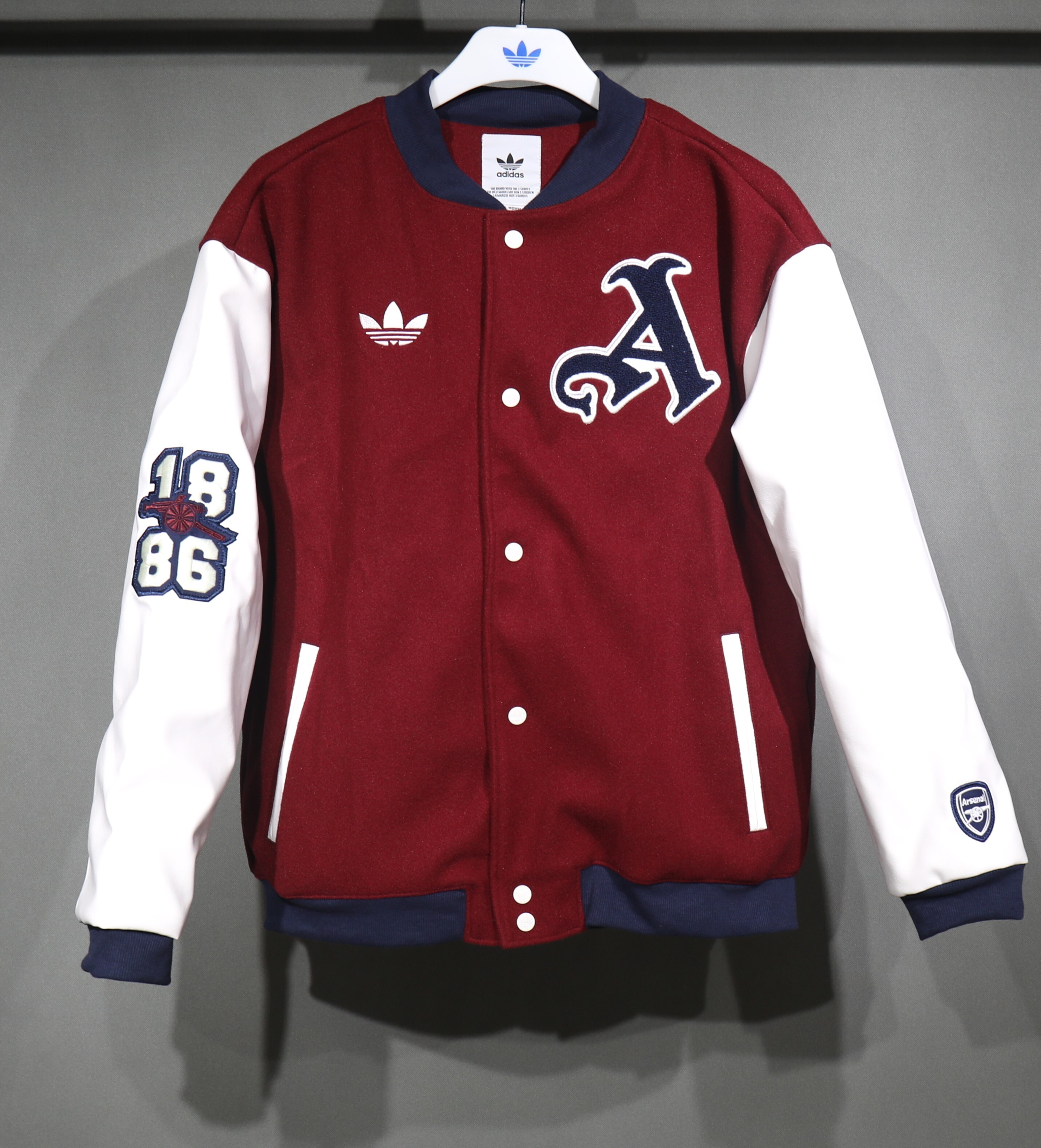 Arsenal Training Kit Baseball Jacket Red 2025/26