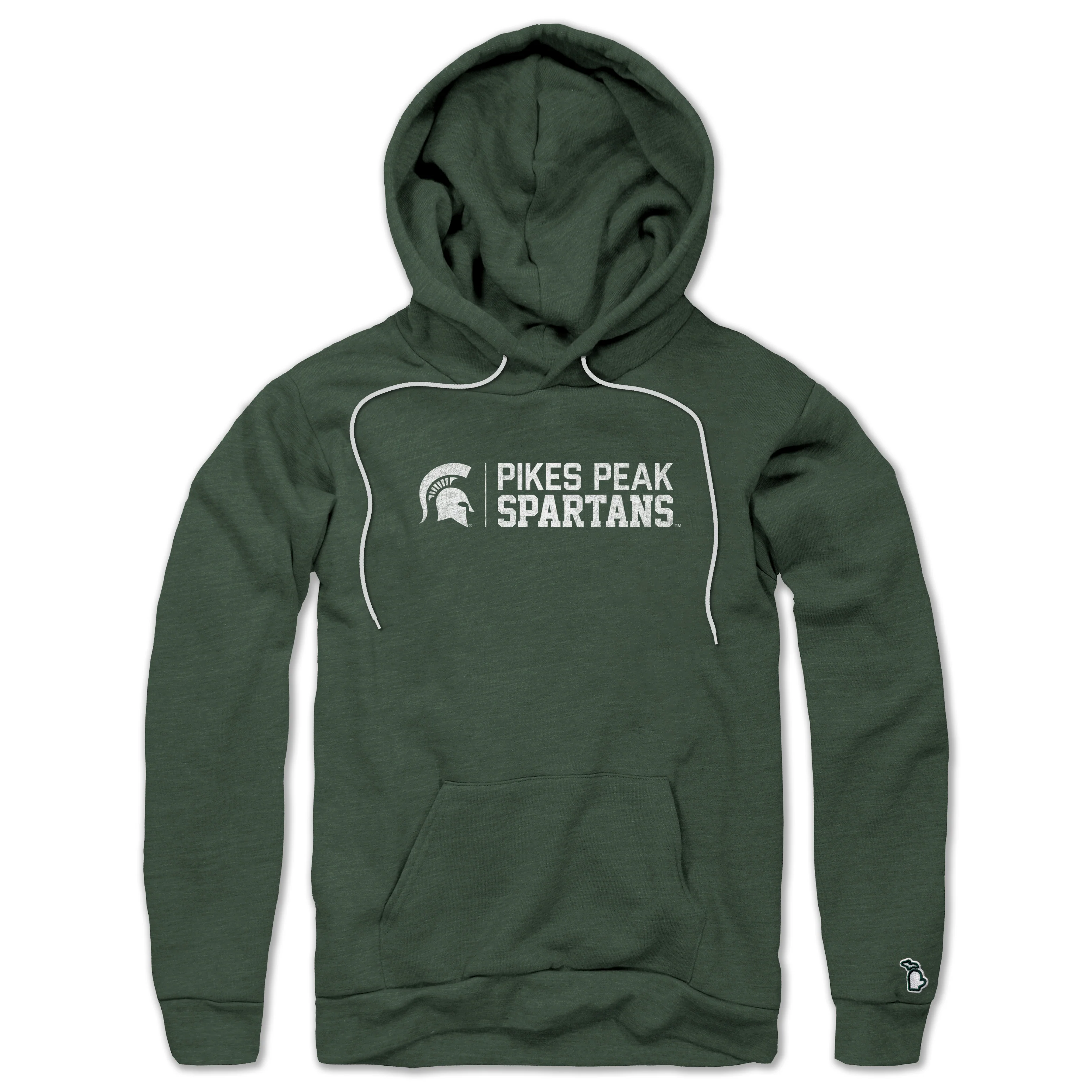 MSU - PIKES PEAK SPARTANS CLASSIC ALL SEASON HOODIE (UNISEX)