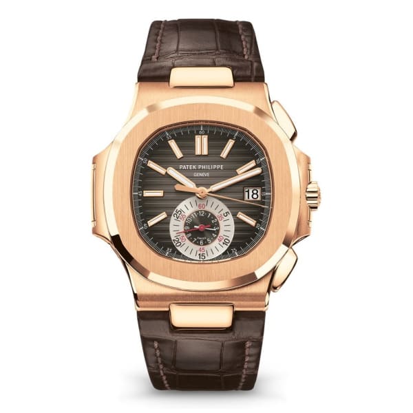 [2026 Mirror Grade]Patek Philippe Watches Nautilus Mens Rose Gold 5980R-001