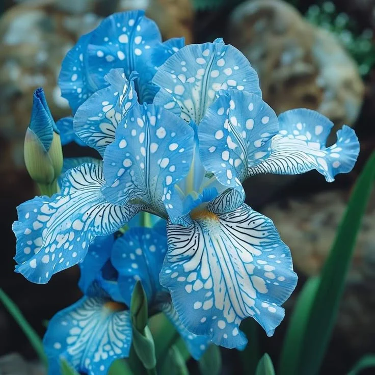 Black Starry Night-Rare Iris Bulbs⚜️
