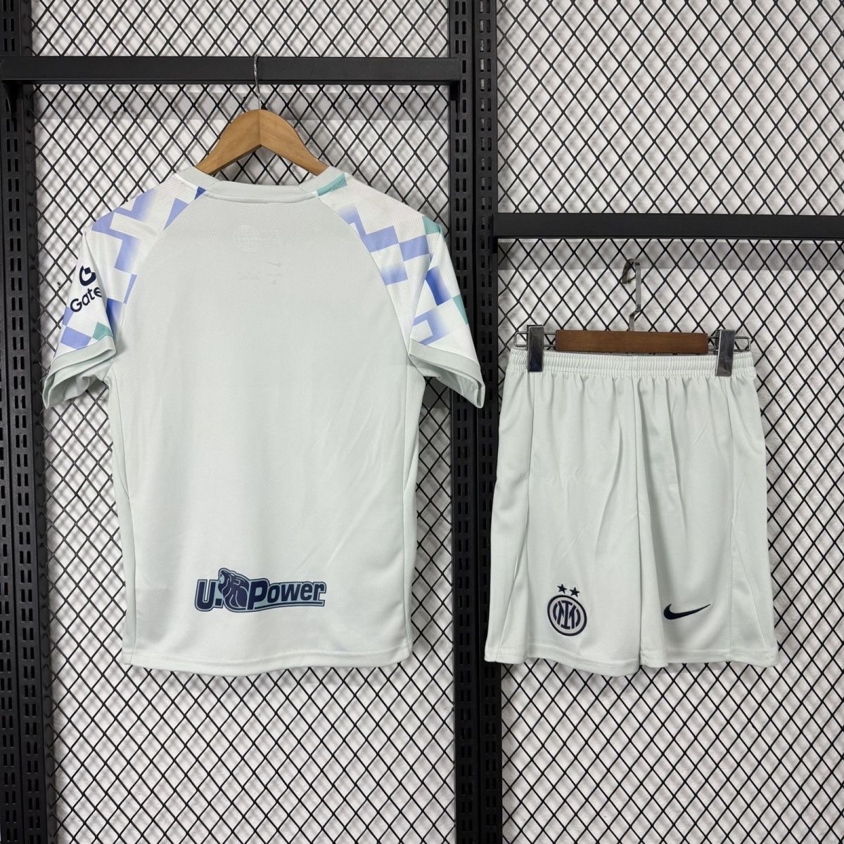Inter Milan Soccer Jersey Away Kids Kit Jerseys+Shorts 2025/26