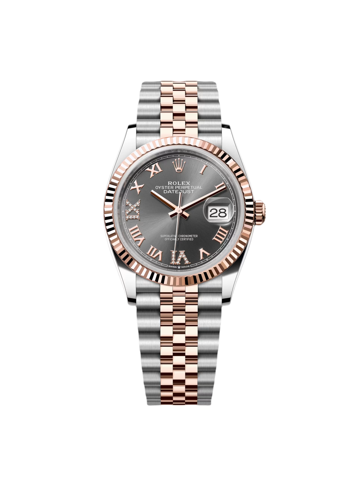 [2026 Mirror Grade]RLX  Datejust 36mm 126231 Slate Dial Jubilee Bracelet