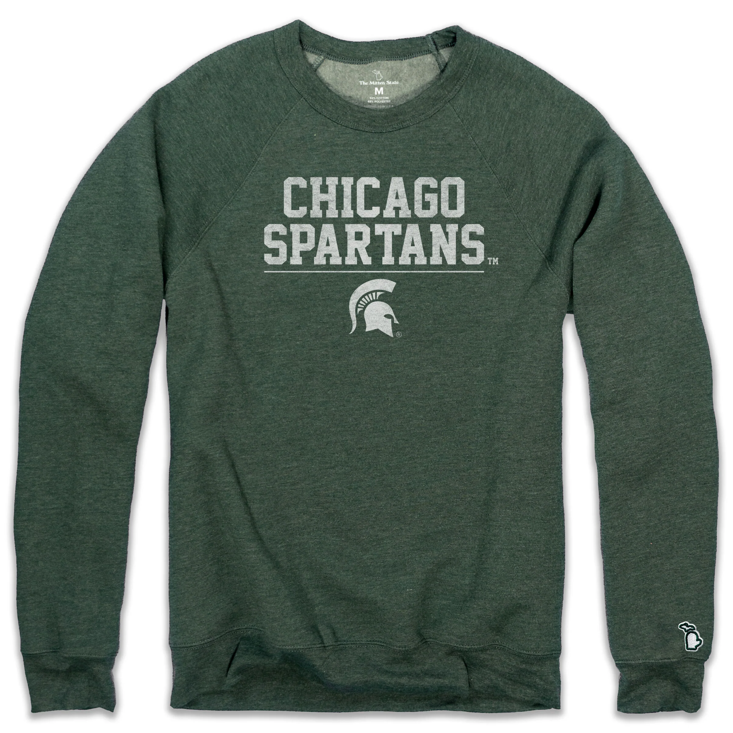 MSU - CHICAGO SPARTANS ALUMNI FLEECE SWEATSHIRT (UNISEX)