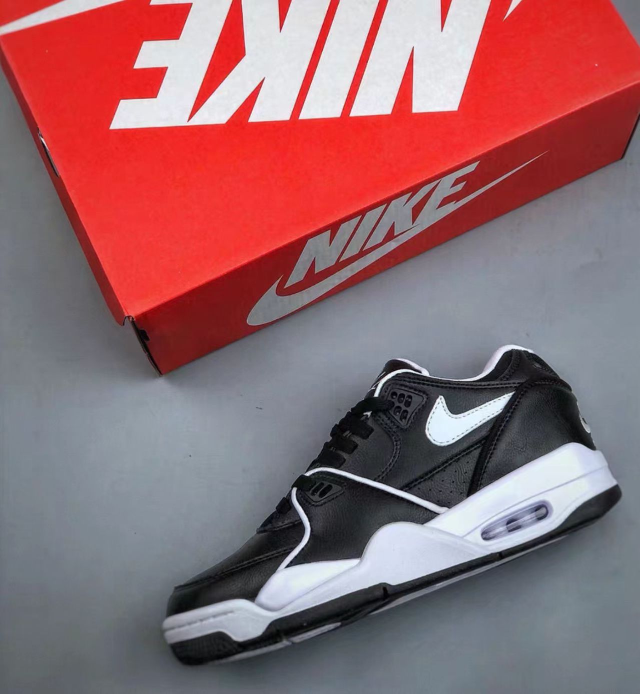 Nike Air Flight 89 Stussy Black Snake Print