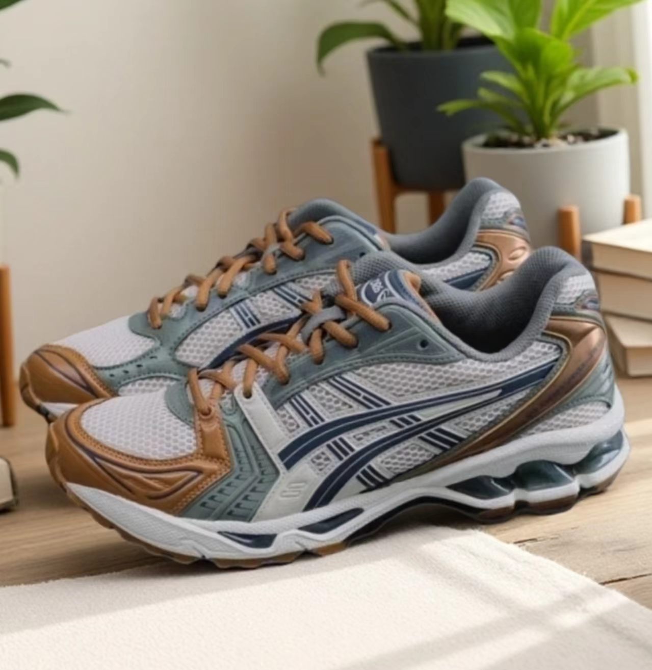 ASICS GEL-Kayano 14 Autumn Tarmac Vanilla