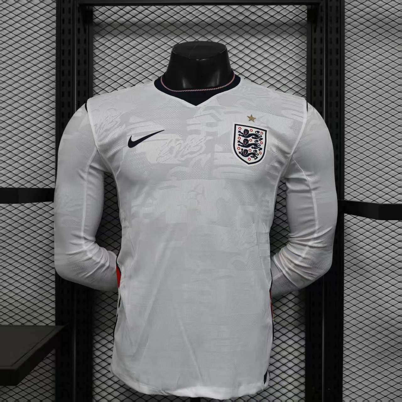 2026 Player Version Long Sleeve England Home Shirt