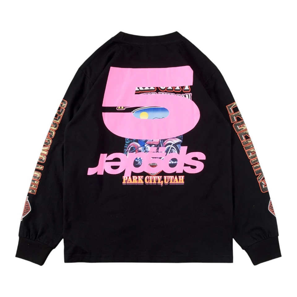 Sp5der Harley Park City Graphic Shirt