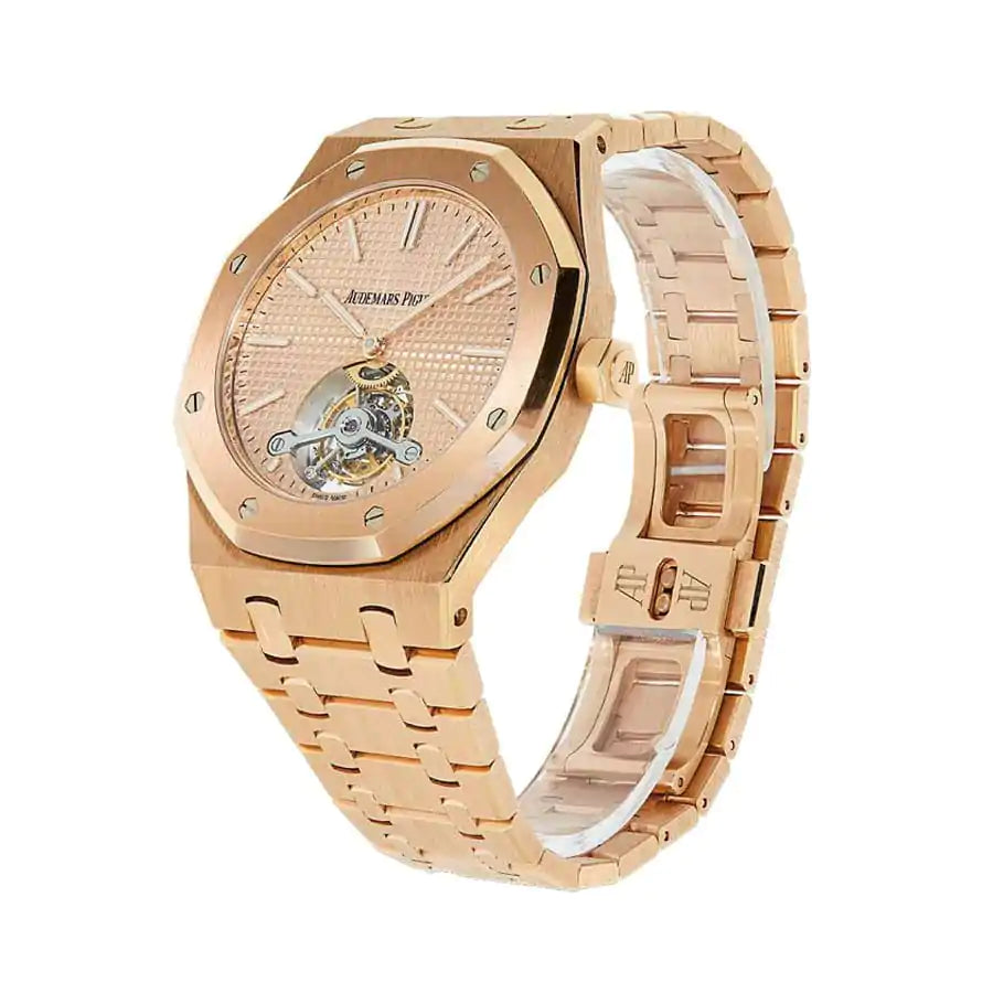 [2026 Mirror Grade]Audemars piguet Royal Oak Selfwinding Rose Gold Tourbillon 41MM Watch