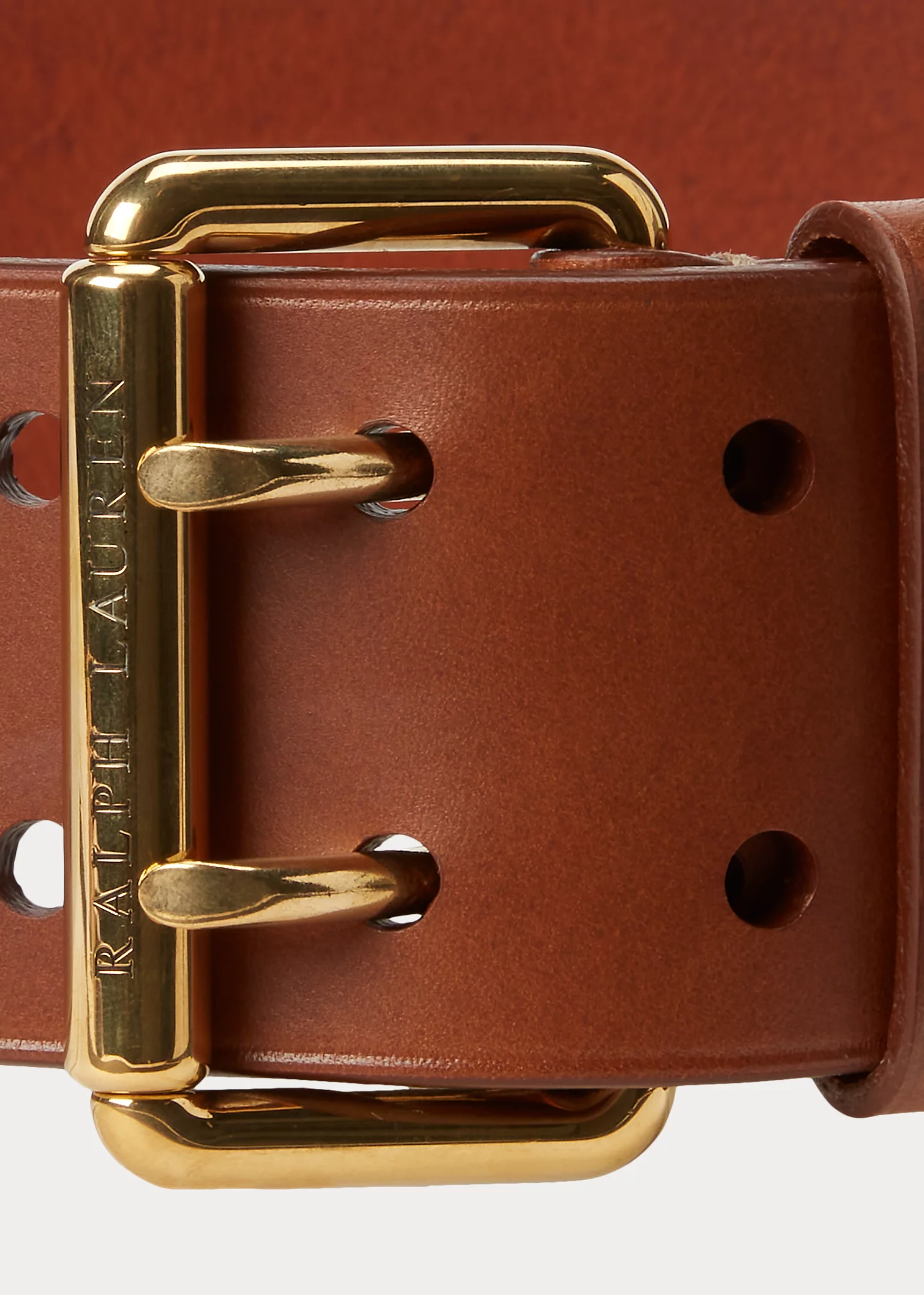 Leather Double-Prong Belt