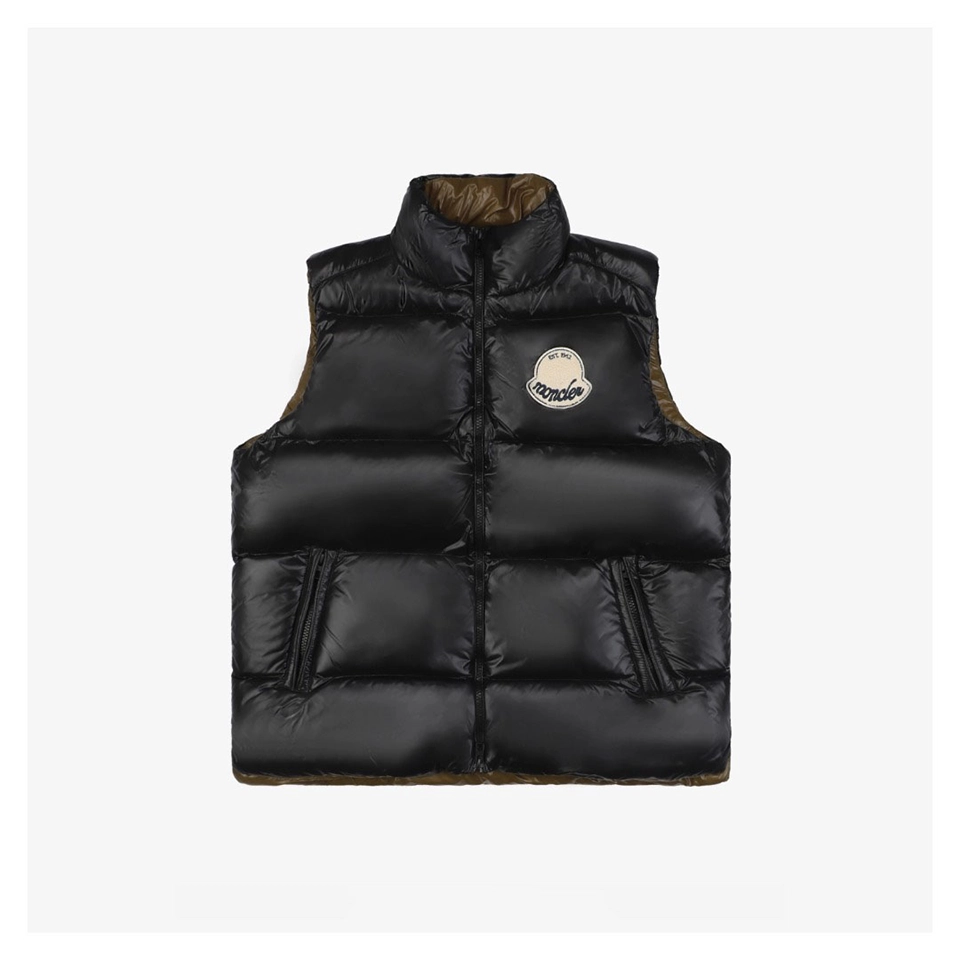 Mxxcler Lipsi Down Vest (Beige/Black)