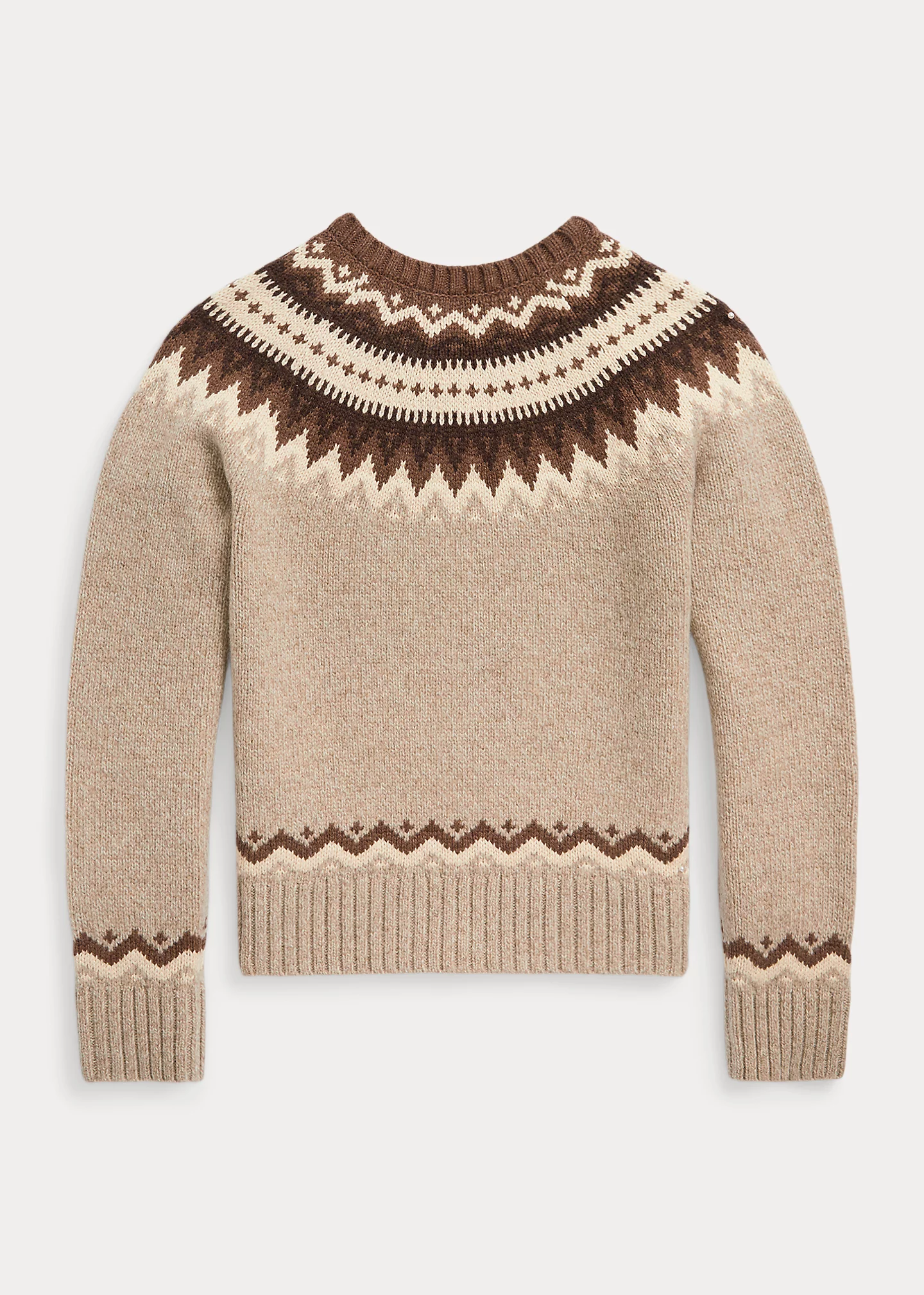 Fair Isle Wool-Blend Sweater