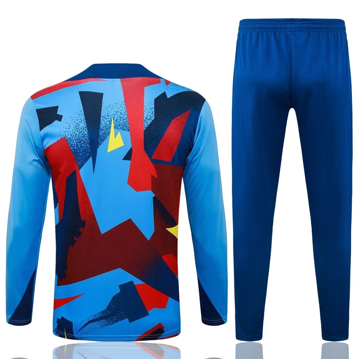 Kids Barcelona Training Kit (Sweatshirt+Pants) Red 2025/26