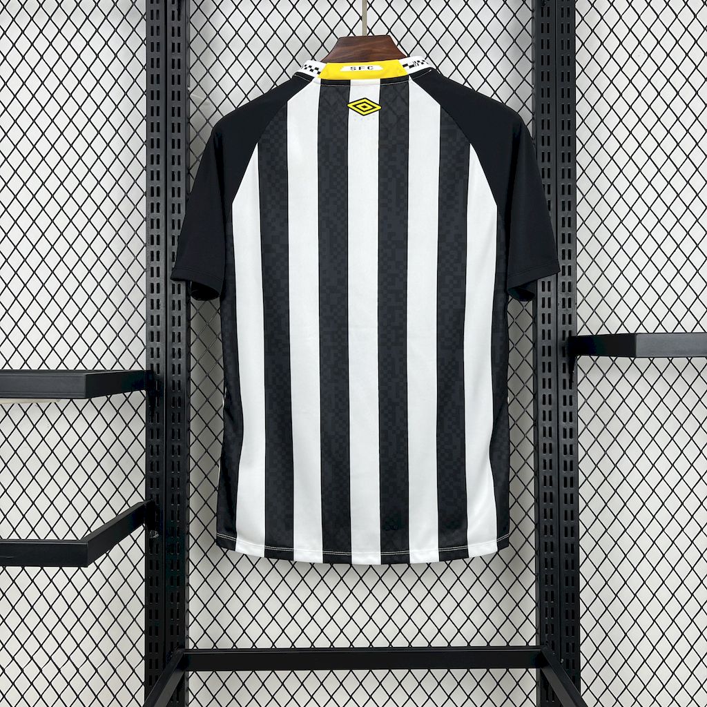 Santos FC Soccer Jersey Away Custom Shirt 2025