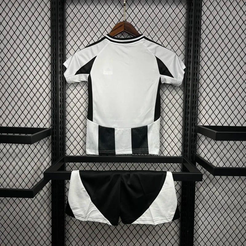 Juventus Soccer Jersey Home Kids Kit Jersey+Shorts 2024/25