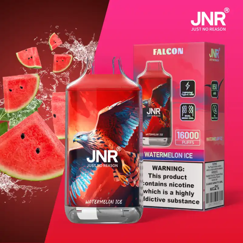 JNR - Falcon - 16K Puffs - Disposable Vape - Watermelon Ice