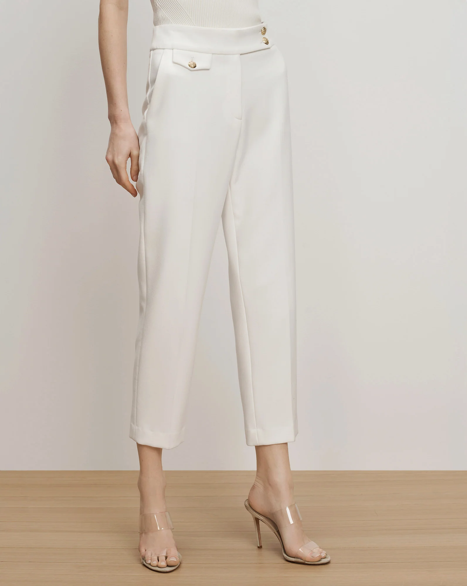 Renzo Crest Button Pant
