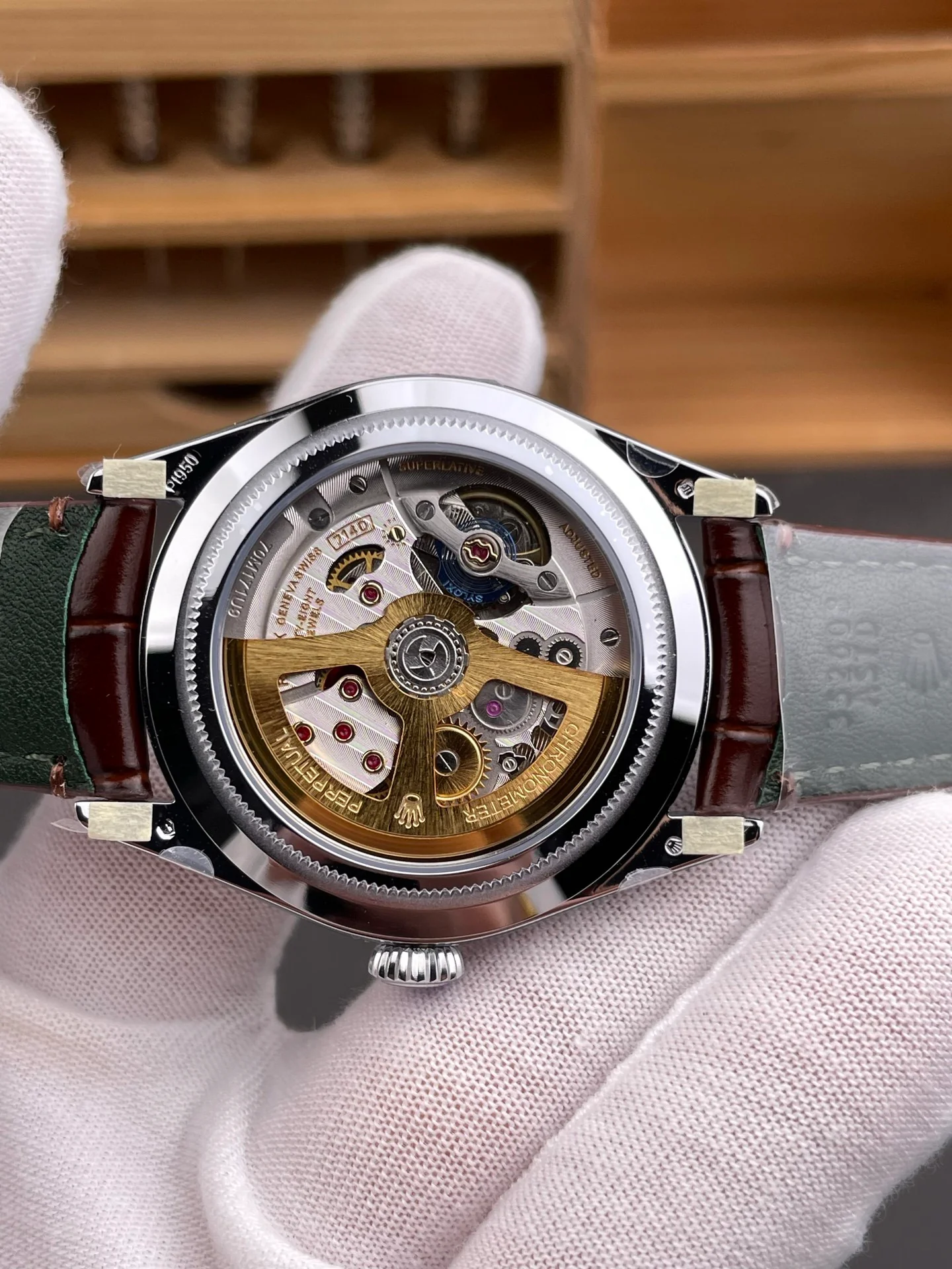 Perpetual 1908 White Dial