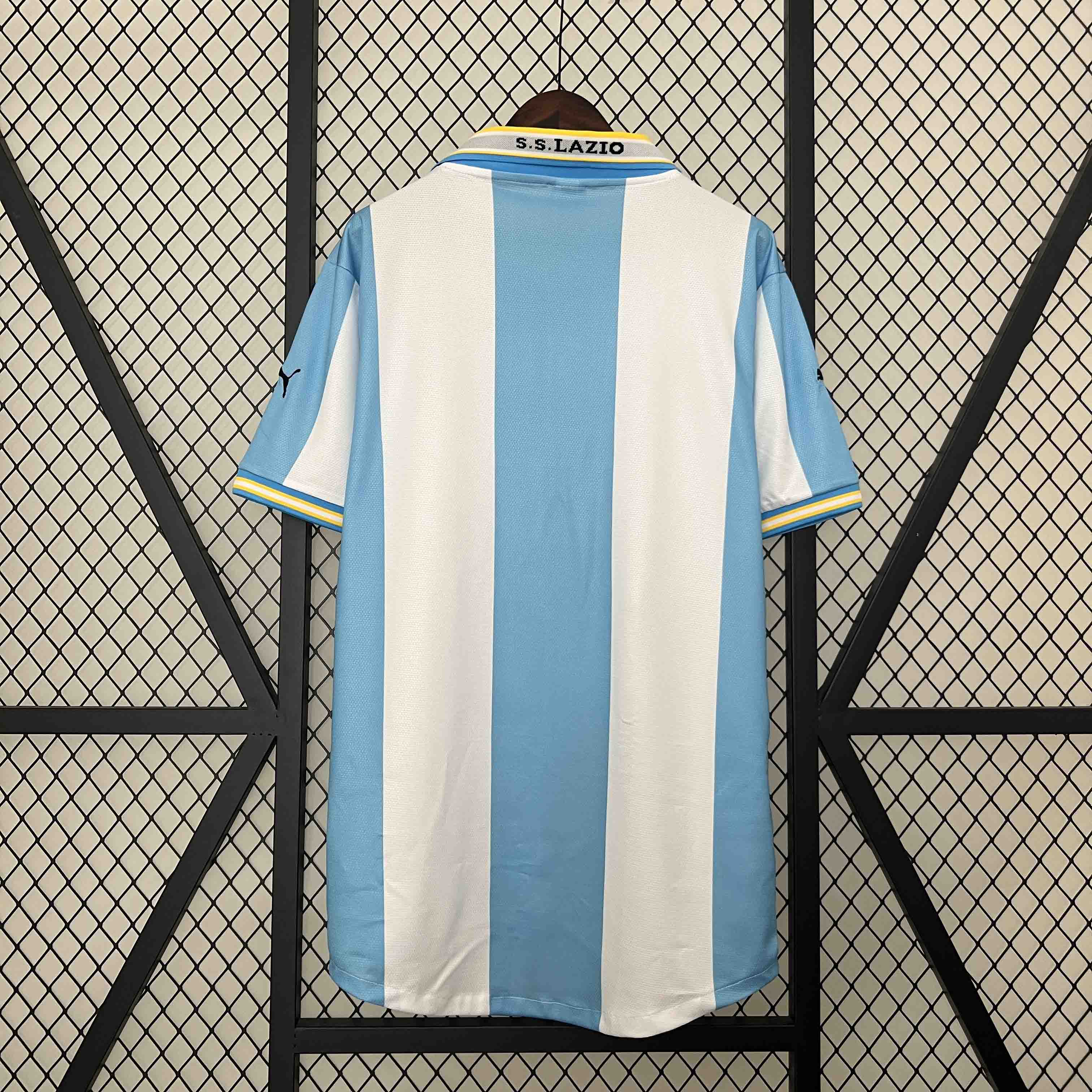 Lazio Retro Soccer Jersey Home Custom Shirt 1999-00