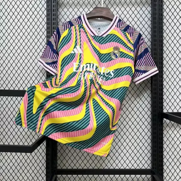 Real Madrid Soccer Jersey Pre-Match Custom Shirt 2025/26