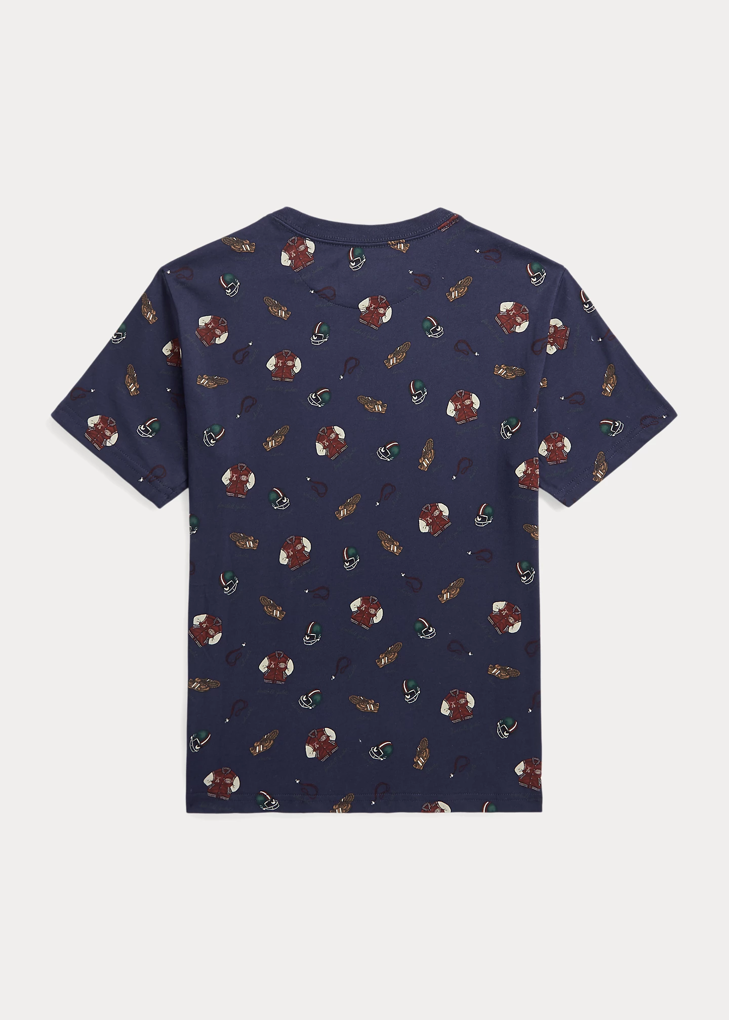Varsity Inspired–Print Cotton Tee
