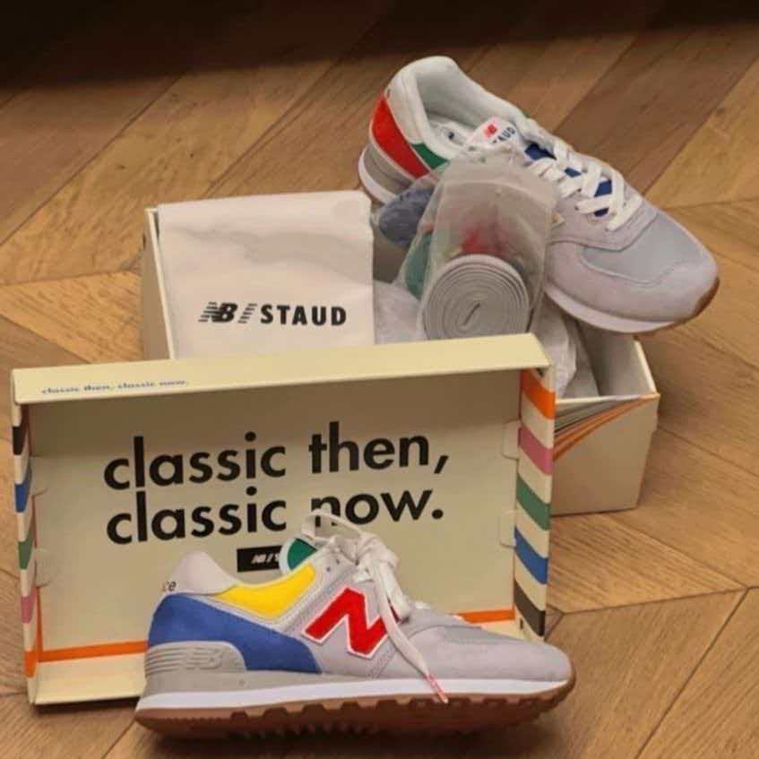 STAUD × New Balance 574 