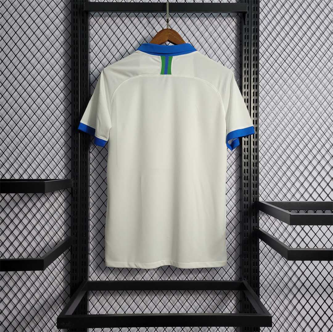 Brazil Retro Jersey Custom Home Soccer Jersey 2019