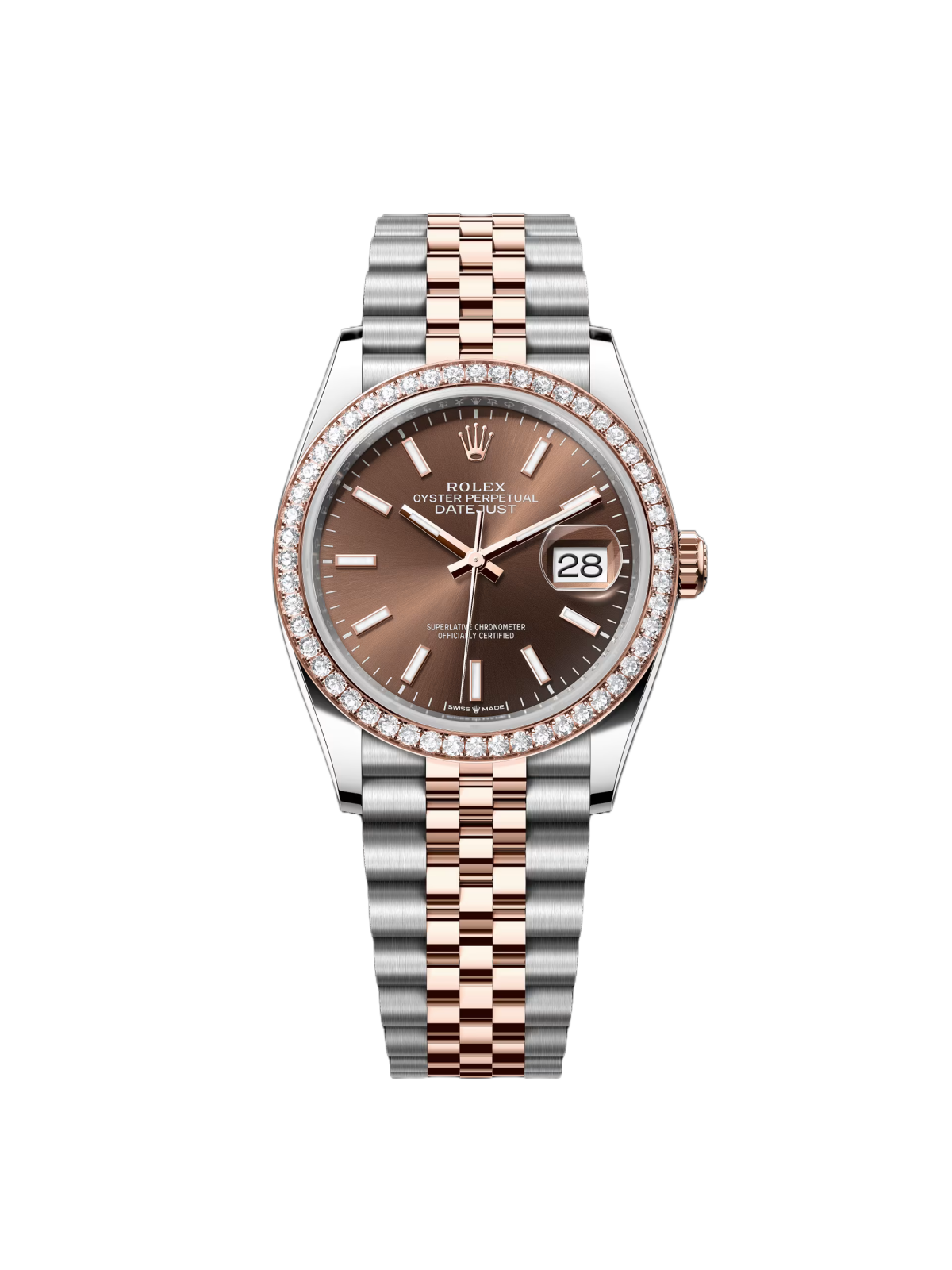 [2026 Mirror Grade]RLX  Datejust 36mm 126281 Chocolate Dial Oyster Bracelet