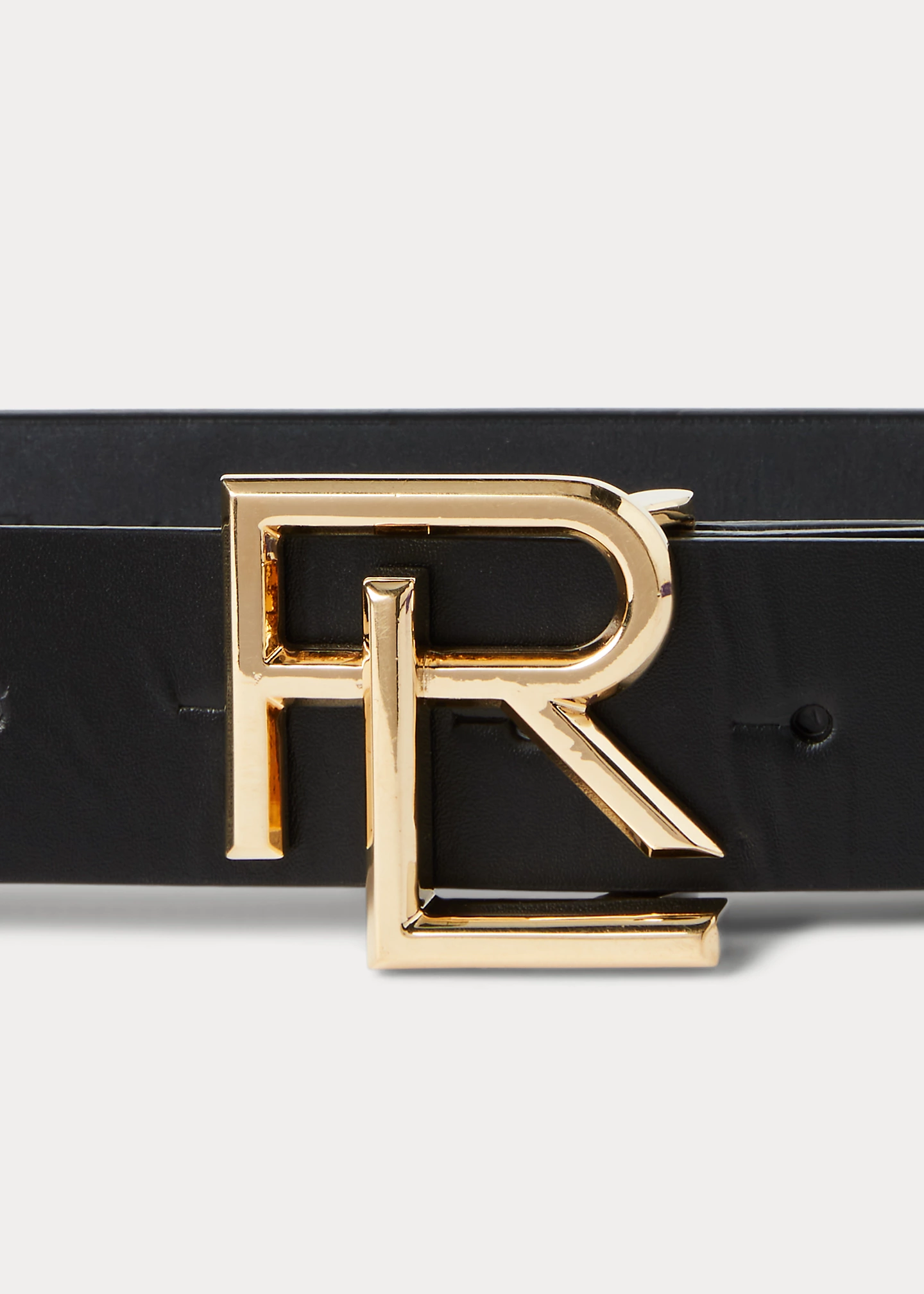 RL Box Leather Belt
