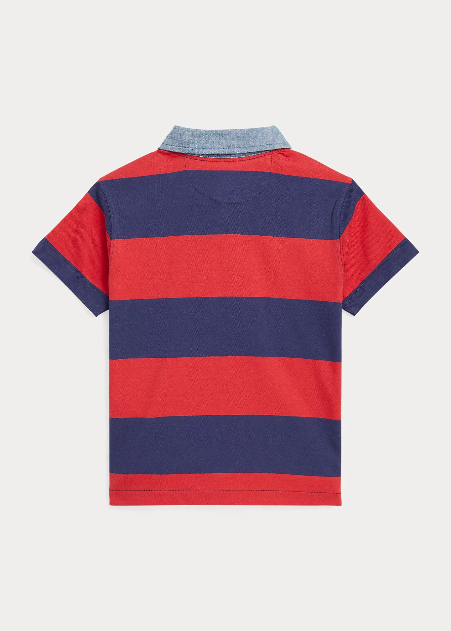 Flag Cotton Short-Sleeve Rugby Shirt