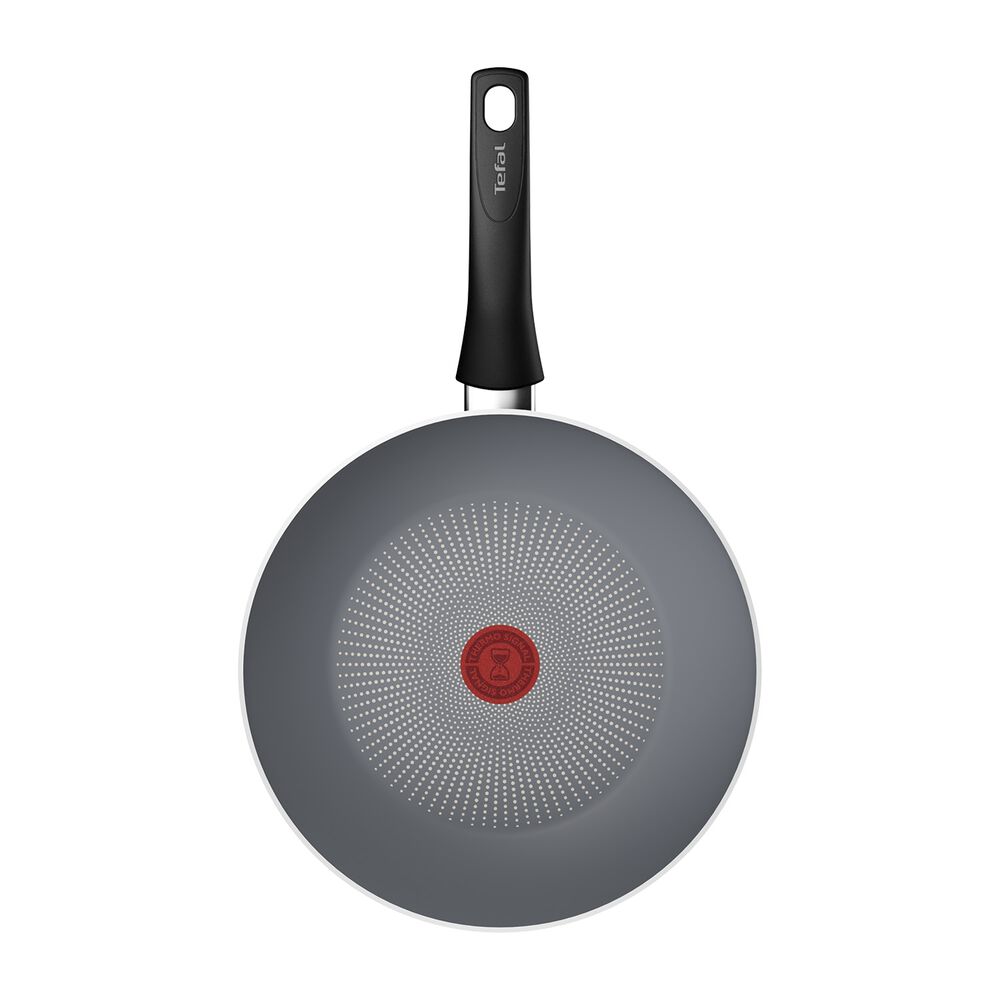 TEFAL Patelnia wok Tefal Halo, aluminiowa, 28 cm