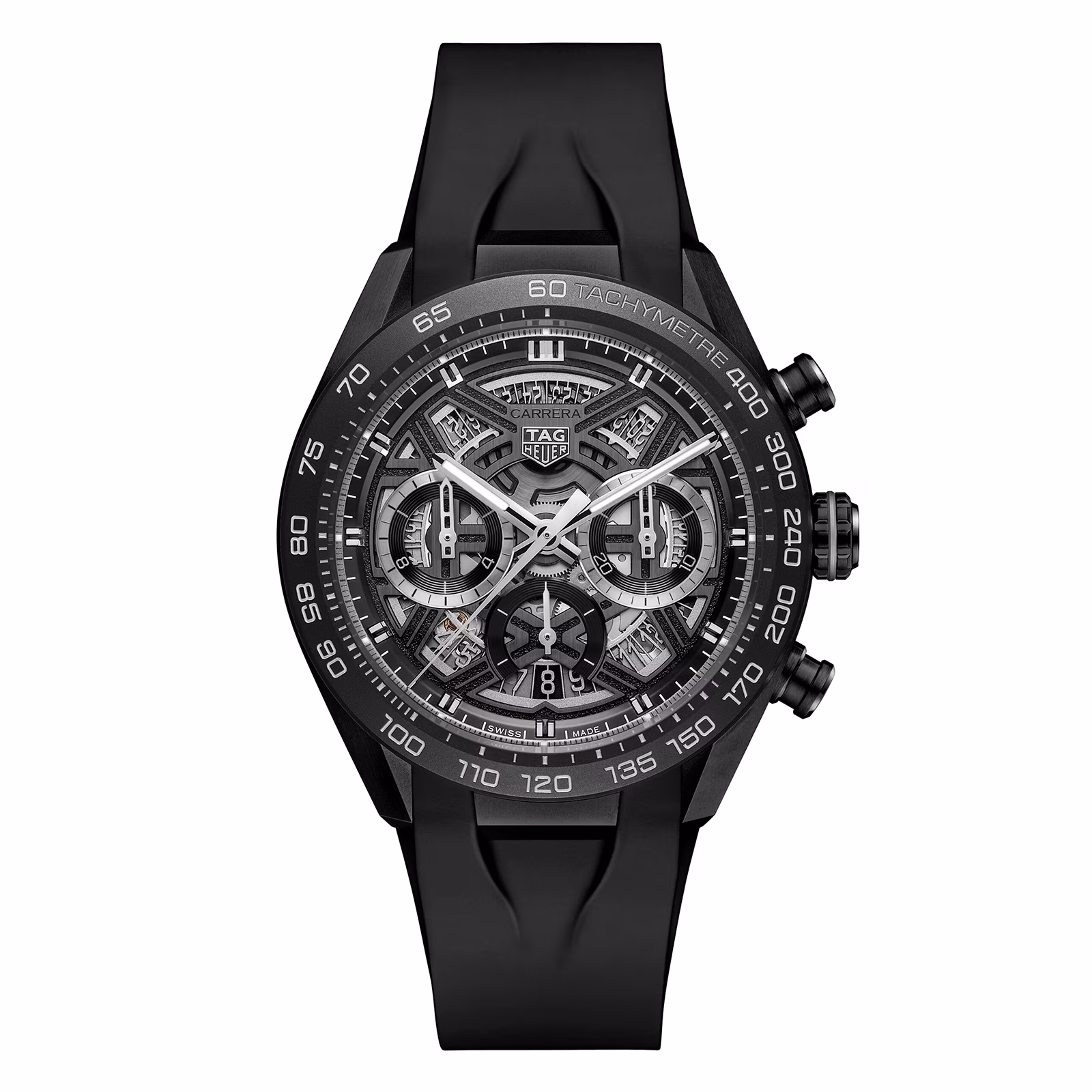 [2026 Mirror Grade]TAG Heuer Carrera Chronograph Extreme Sport 44mm Mens Watch Black CBU2080.FT6272