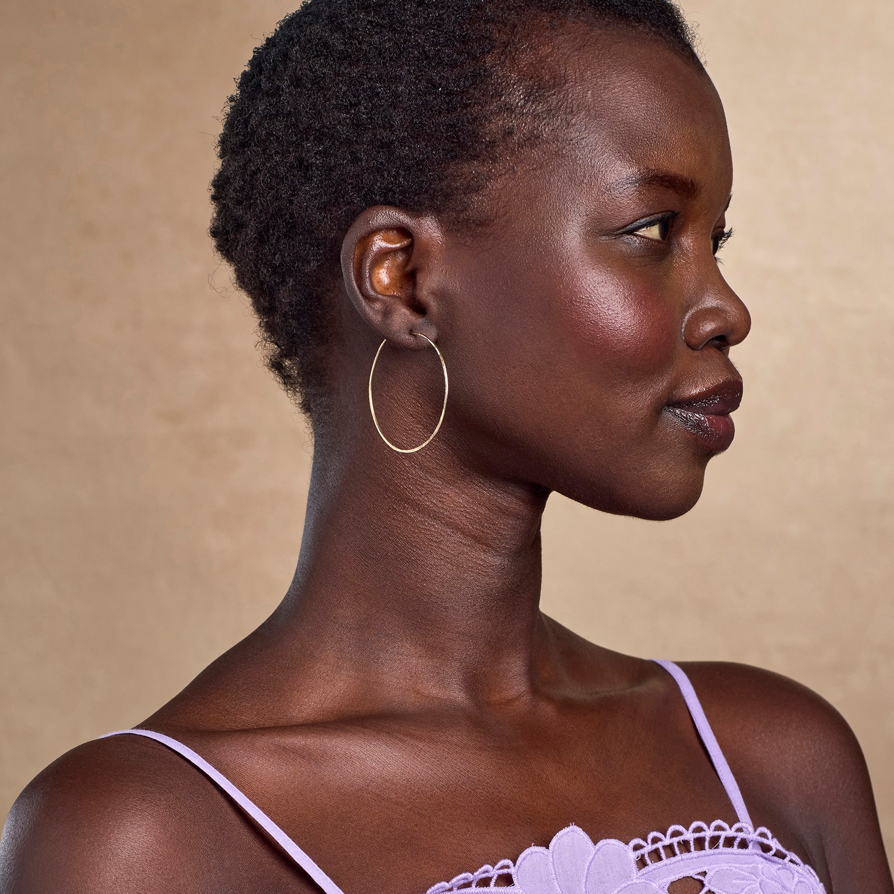 Shimmering Hoops
