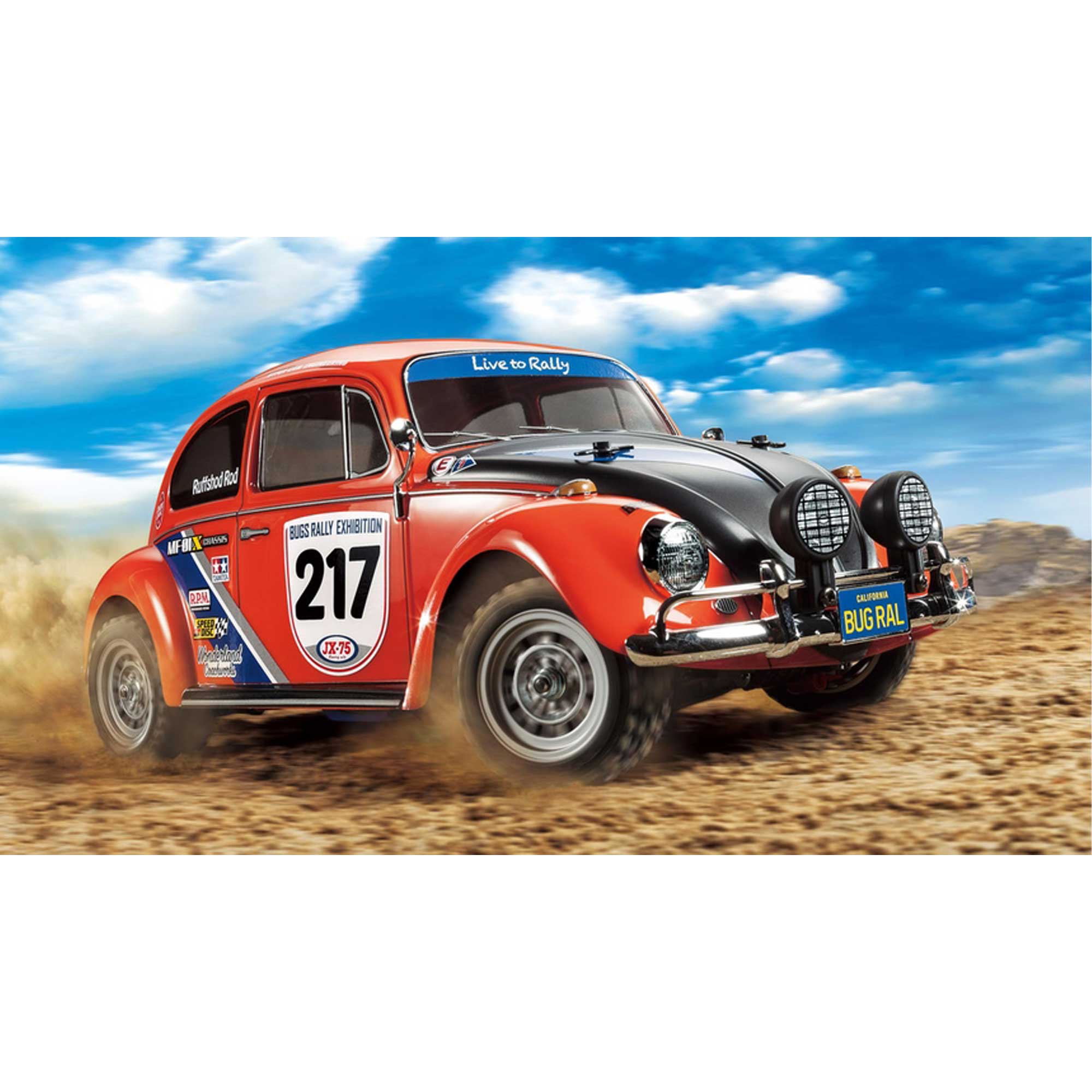 1/10 Volkswagen Beetle Rally 4WD MF-01X Kit