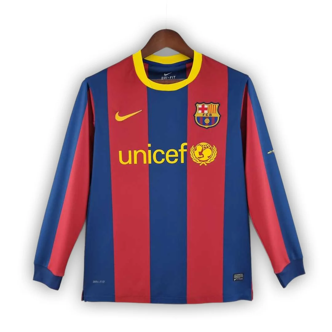 Barcelona 2010/11 Home Long Sleeve