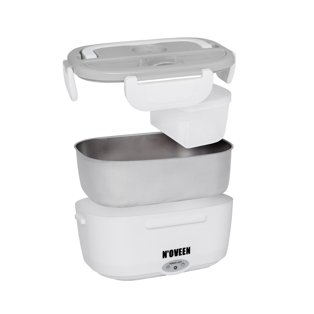 NOVEEN Lunchbox podgrzewany Noveen LB410 Grey, 12/230 V, szary