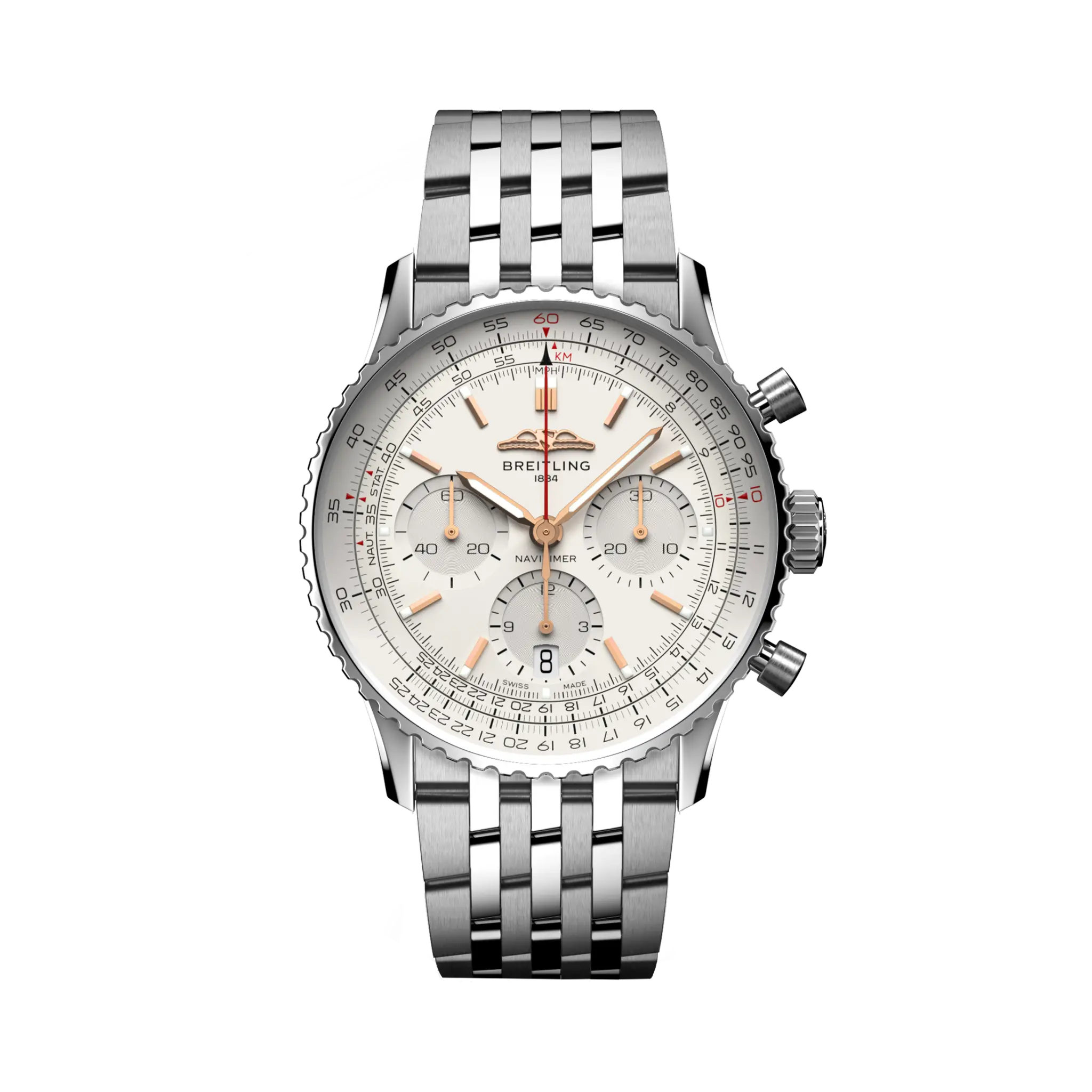 [2026 Mirror Grade]Breitling Navitimer B01 Chronograph 41mm AB0139211G1A1