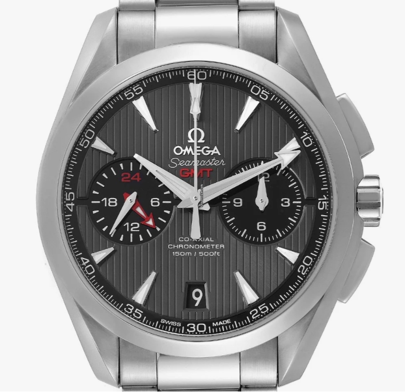 [2026 Mirror Grade]Omega Aqua Terra 150m Co-Axial GMT Chronograph Watch 231.10.43.52.06.001