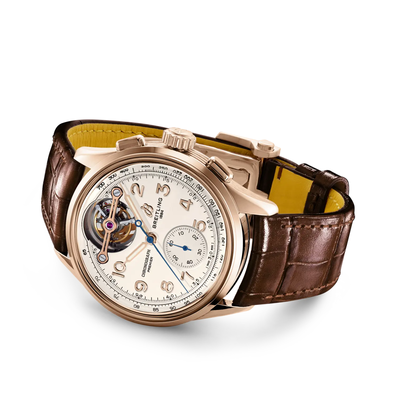 [2026 Mirror Grade]Breitling Premier B21 Chronograph Tourbillon 42mm RB2120211G1P1