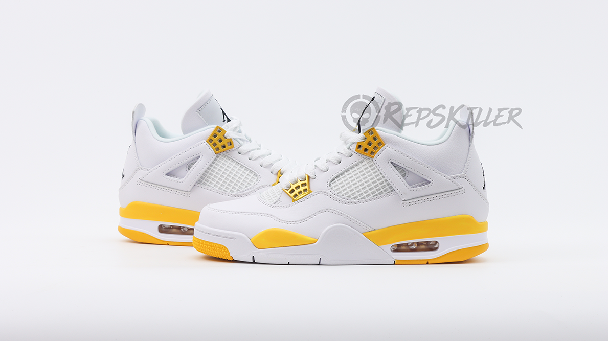 Jordan 4 Retro 'White Yellow'