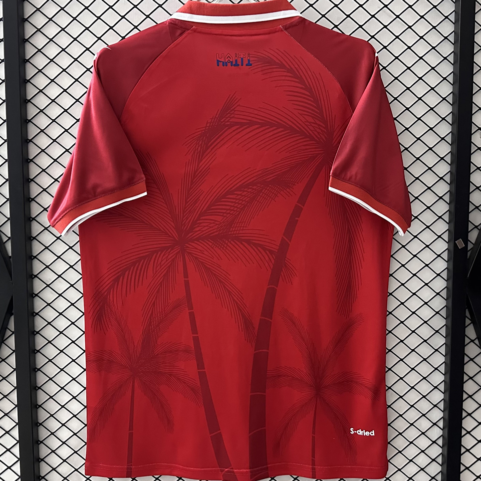 2026/27 Haiti Third Red Fans Soccer Jersey